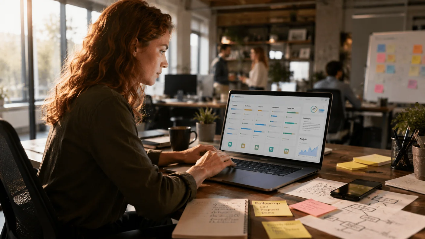 Foto editoriale per: AI nei CRM nel 2026: cosa funziona davvero